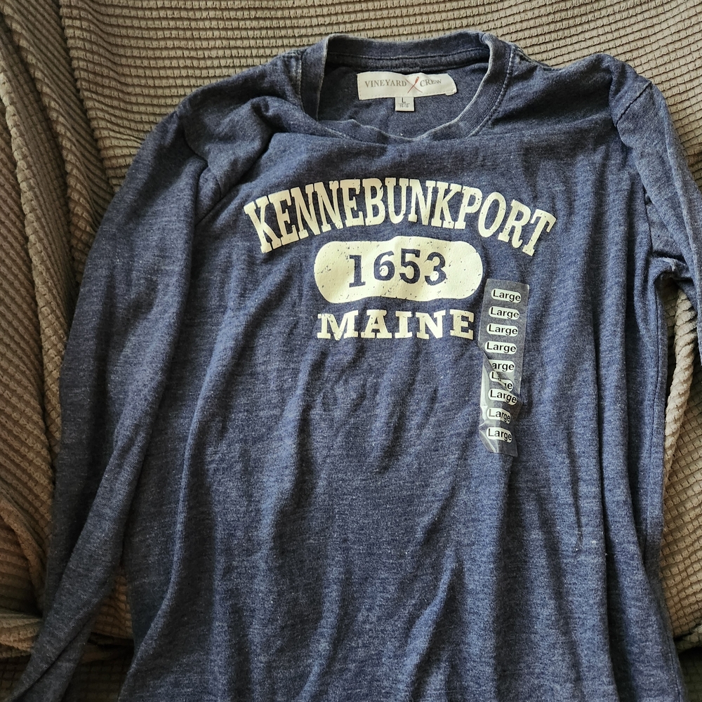 Vineyard Vines Blue Kennebunkport Long Sleeve Shirt